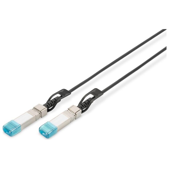 Digitus DN-81223-01 Cavo a Fibre Ottiche 3mt DAC SFP Nero