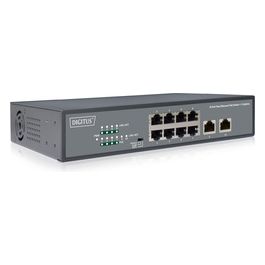 Digitus DN-95323-1 Switch di Rete Fast Ethernet 10/100 Grigio Supporto Power over Ethernet