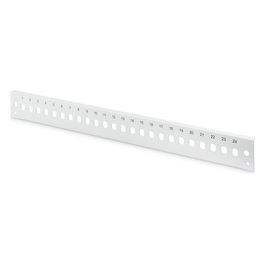 DN-96205-QL Pannello Frontale Fibra Ottica 1U 24x St Sx Verticale Grigio Ral 7035