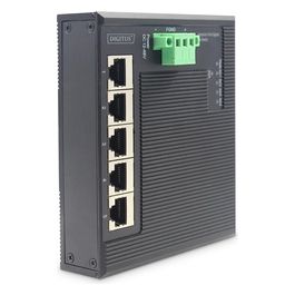 DN651126 Switch 5-Porte Gigabit Flat Din Rail Industriale