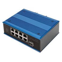 Digitus DN651132 Switch di Rete Fast Ethernet a 8 Porte Industriale Non Gestito 1 Uplink Sfp