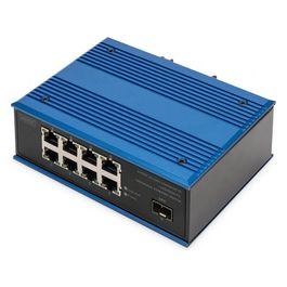 Digitus DN651136 Switch di Rete Gigabit Ethernet a 8 Porte Industriale Non Gestito 1 Collegamento Sfp