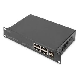 DN80119 Switch Gigabit 8 Porte 10 Pollici Non Gestito 2 UpLink