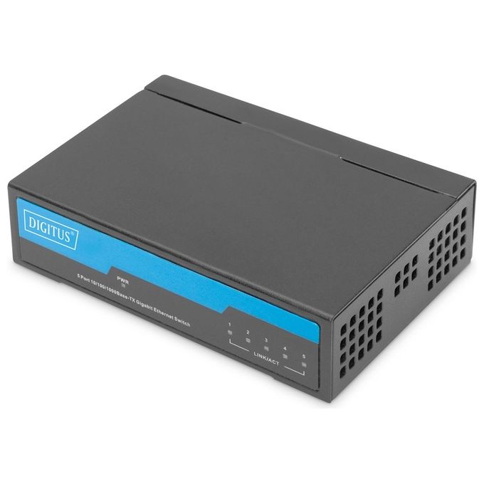 Digitus DN80202 Switch di Rete 5 Porte Gigabit Unmanaged