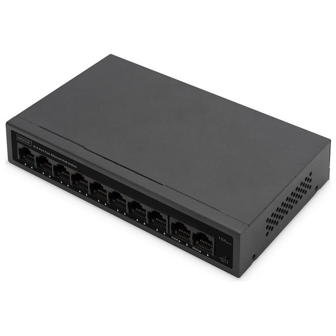 Digitus DN95354 Switch di Rete Fast Ethernet Poe A 10 Porte