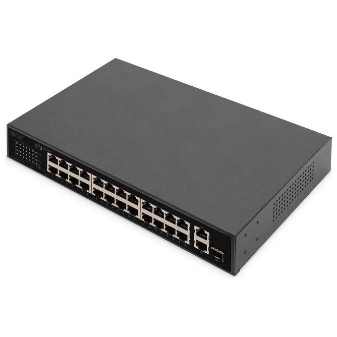 Switch 8-porte gigabit + 2 gigabit sfp ethernet, unmanaged - Armadi Rack