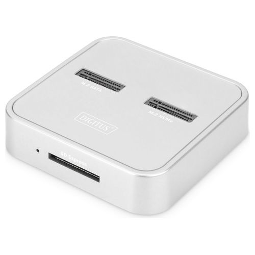 Digitus Docking Station Ssd M.2 Nvme  M.2 Sata con Lettore Schede Sd-Express Usb-C