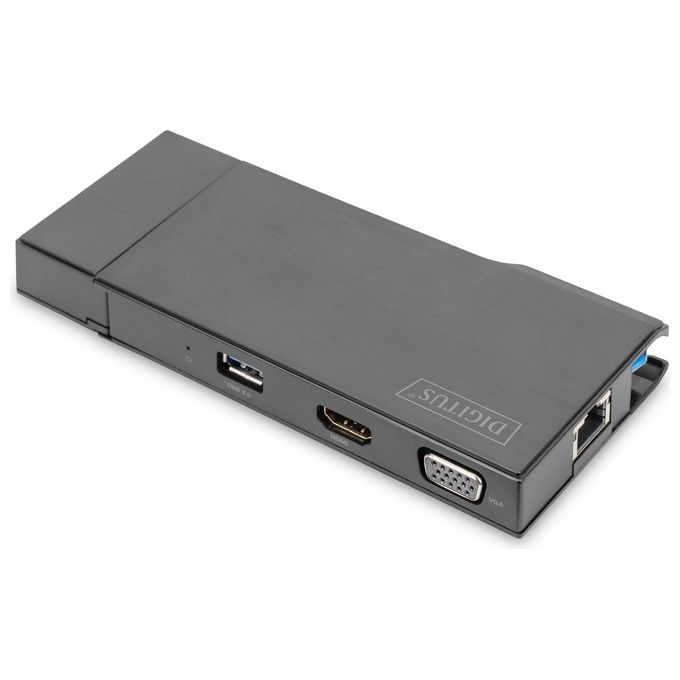 Image of Digitus Docking Station Universale Usb 3.0 Travel 7 Porte