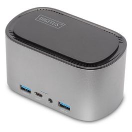 Digitus Docking Station USB-C 11 Porte con Alloggiamento Ssd M.2