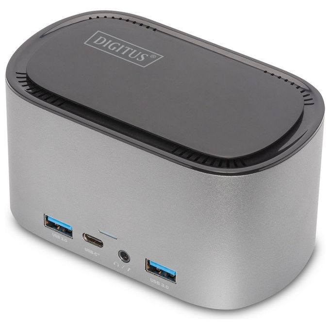 Digitus Docking Station USB-C 11 Porte con Alloggiamento Ssd M.2