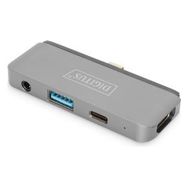 Digitus Docking Station Usb-C 4 Porte Hdmi Usb-A Usb-C Pd Audio 3.5mm