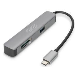 Digitus Docking Station Usb-C con Hdmi 4k 30hz 2 Usb 3.0 Lettore Card Sd/micro Sd Digitus