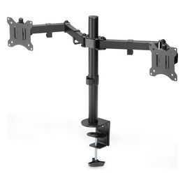 Fissaggio a Incastro per Monitor Doppio 17"-32" 2x8Kg Max Nero