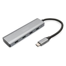 Digitus Hub a 4 Porte Usb-C 4 Usb-C 3.1 Gen1 5Gbps