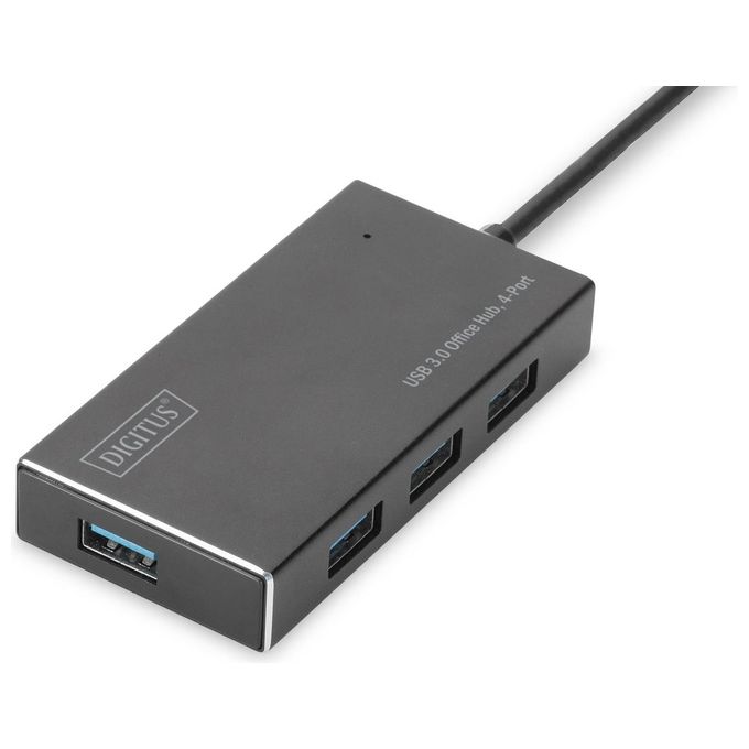 Digitus Hub 4 Porte Usb 3.0 con Alimentatore