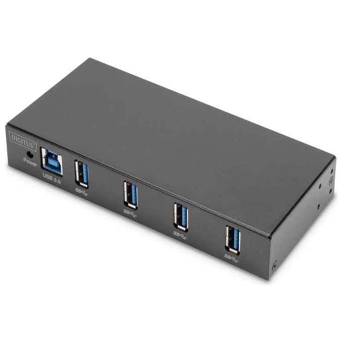 Digitus Hub USB 3.0 4 Porte Industrial Line
