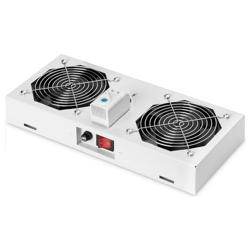 Kit 2 Ventole Con Termostato per Armadi Linea Soho e Eco A Muro (Dn-19 Fan-2-Wm-T)