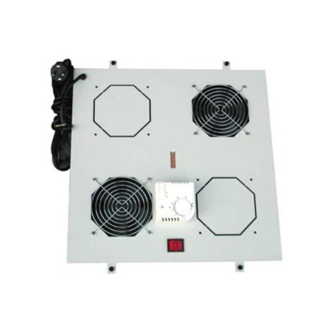 Digitus Kit 2 Ventole Con Termostato per Armadi Linea Professionale (Dn-19 Fan-2)