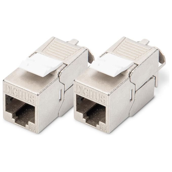 Digitus Modulo Keystone Cat 6a Schermato 2 Pezzi