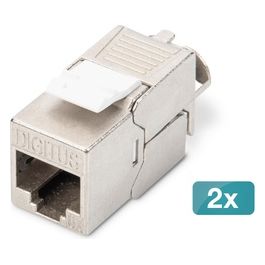 Modulo Keystone Cat 6a Schermato 2 Pezzi