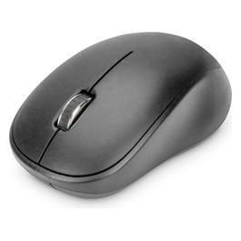 Digitus Mouse Ottico Wireless 3 Tasti Silenzioso Nero