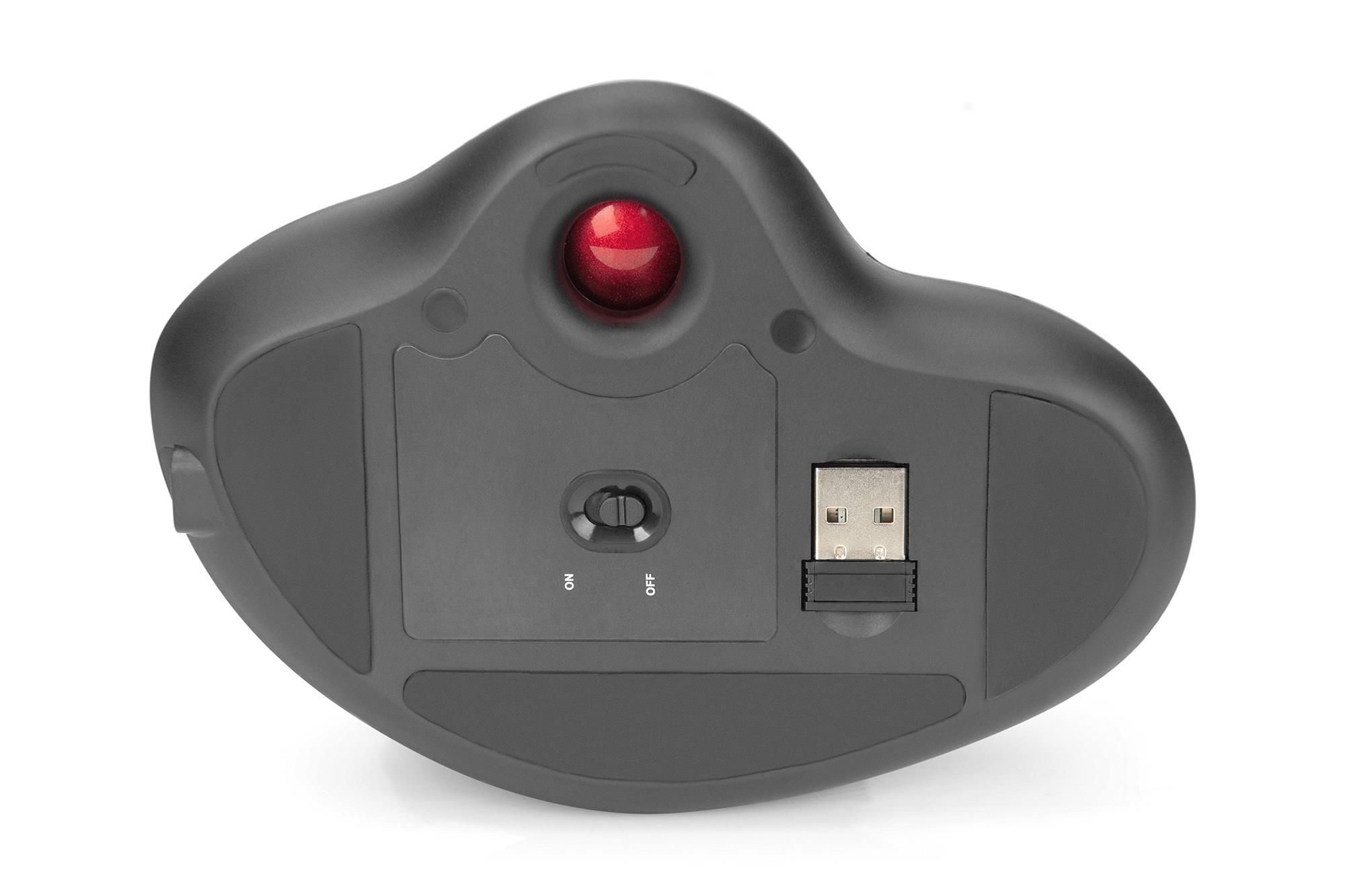 Digitus Mouse Verticale Trackball Wireless