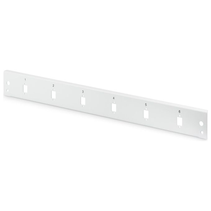 Digitus Pannello Frontale Fibra Ottica 1U 6x Sc Sx-Lc Dx Verticale Grigio Ral 7035