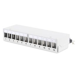 Patch Panel 12 Porte da Tavolo Schermato