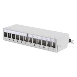 Patch Panel 12 Porte da Tavolo Schermato
