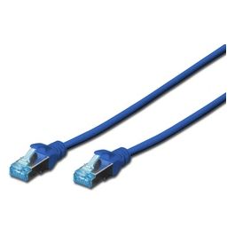 Premium DK-1531-050/B Cavo di Rete 5mt Cat5e SF/UTP S-FTP Blu