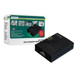Print Server Usb 1 Porta - Connettore Rj45 Femmina e Usb ''A'' Femmina