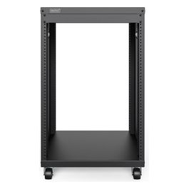 rack universale per apparecchiature da 19 pollici con rotelle 16uh