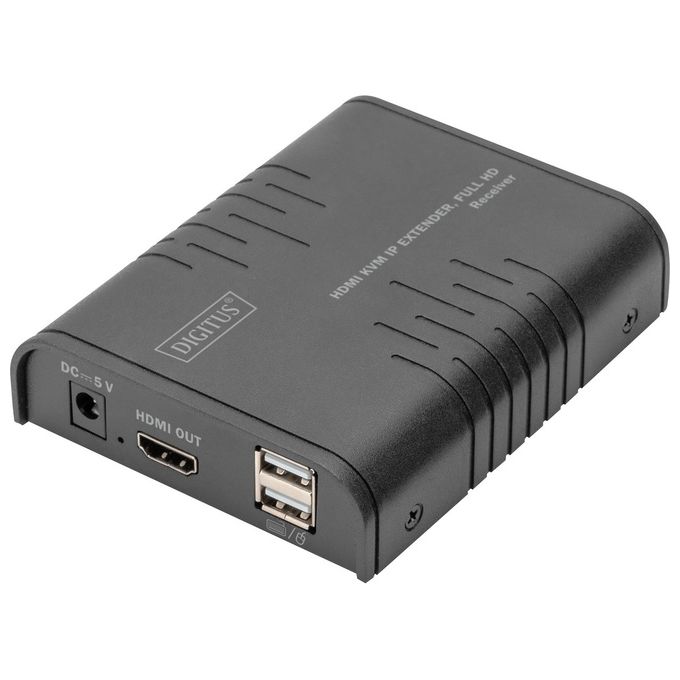 Digitus Ricevitore Extender KVM Hdmi IP Full Hd
