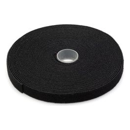 Rotolo Nastro Velcro Mt 10, Larghezza 15mm.