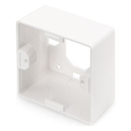 scatola a muro mm. 80x80x42 colore bianco