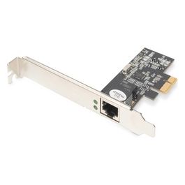 Digitus Scheda di Rete Gigabit Ethernet Pci Express 2.5g 4 Velocita'