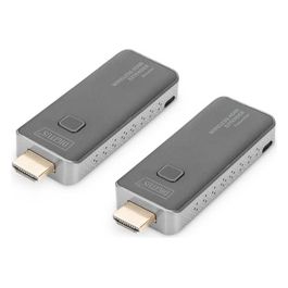 DIGITUS set dispositivi wireless hdmi per presentazioni 1-1 con trasmettitore  ricevitore 50 mt full hd digitus