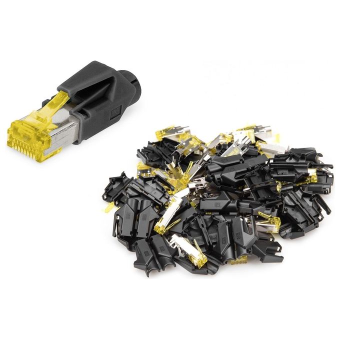 Digitus Spina Modulare Hirose Tm31 per Cavo Rotondo Cat 6a 10 Pezzi