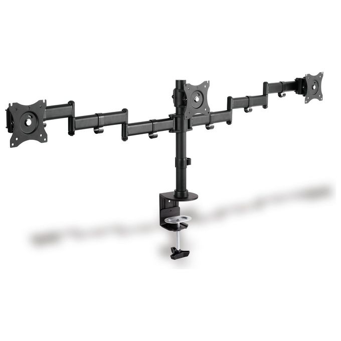 Image of [ComeNuovo] Digitus supporto triplo da monitor con morsetto