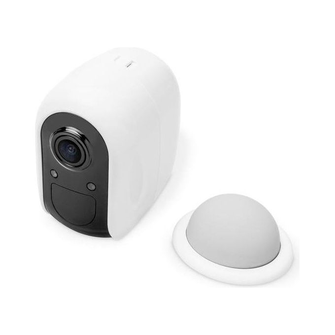 Digitus Videocamera Esterna Smart Full Hd a Comando Vocale Wireless a Batteria