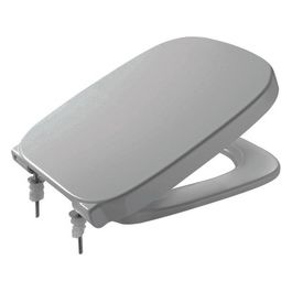 Sedile Debba/Emilia Bianco Cerniere Inox Rallentate Sgancio Rapido