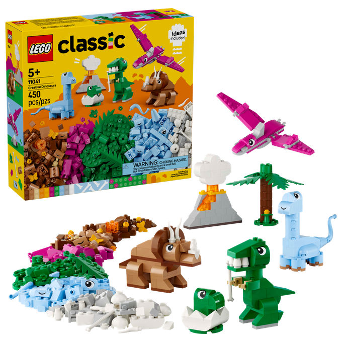 LEGO Classic Dinosauri creativi 11041