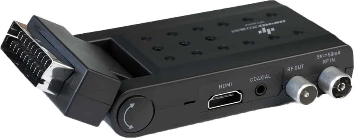 Diprogress DPT202SB Ricevitore Digitale Terrestre Scart Stick DVB-T2 H265/HEVC Main 10 con Telecomando Universale per Tv