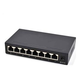 Switch Ethernet Desktop 8 Porte 10/100 Metal