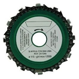 Dischi a Corona per Legno con Catena Motosega mm. 115