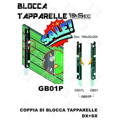 BLOCCA TAPPARELLE ACCIAIO Coppia Dx e Sx Coppia 1