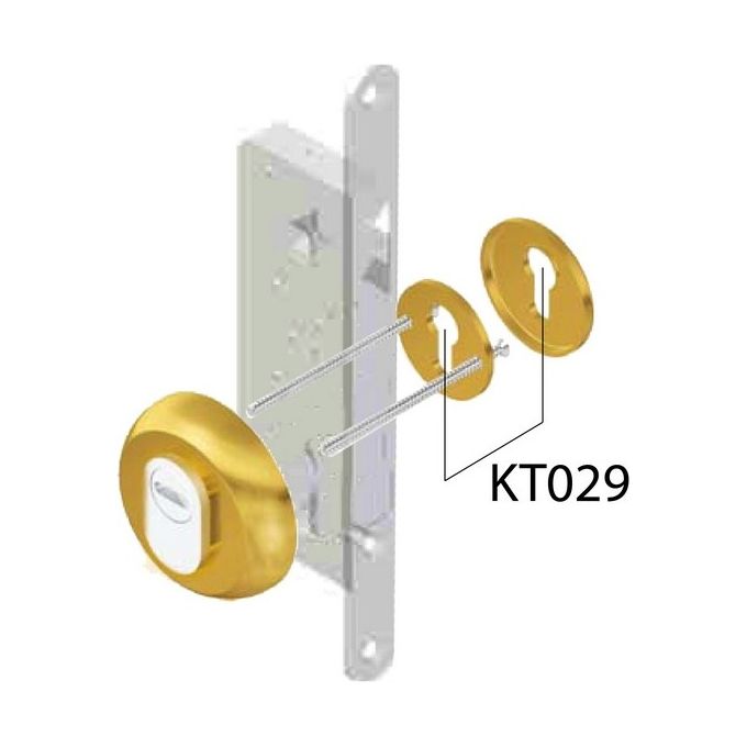 Disec Or02Br Protettore Applicare Interasse Fori Mm 38 Misura 54 Bronzato
