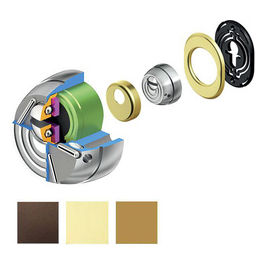 Protettore Blindo Sferik 31mm Ottone Lucido Rws68