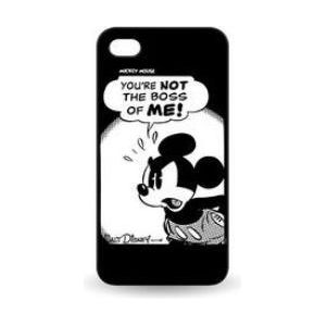 Disney cover per iPhone 4s Topolino You're not the boss of me!
