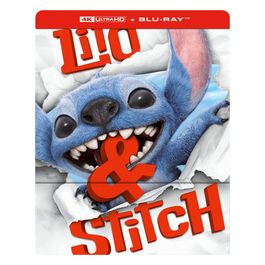 Disney, Lilo & Stitch, Live Action Steelbook, 4K Ultra HD, Blu-Ray HD